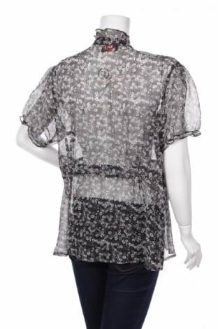 Γυναικείο πουκάμισο W.O.B. World Of Basics, Μέγεθος XL, Χρώμα Μαύρο, Τιμή 14,74 €
