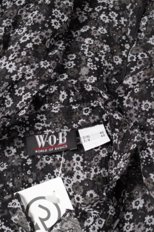 Γυναικείο πουκάμισο W.O.B. World Of Basics, Μέγεθος XL, Χρώμα Μαύρο, Τιμή 14,74 €