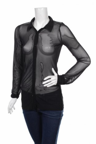Γυναικείο πουκάμισο Zebra, Μέγεθος M, Χρώμα Μαύρο, Τιμή 16,08 €