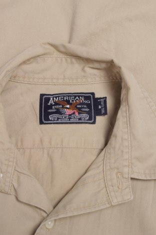 Pánska košeľa  American Living, Veľkosť M, Farba Béžová, Cena  10,21 €