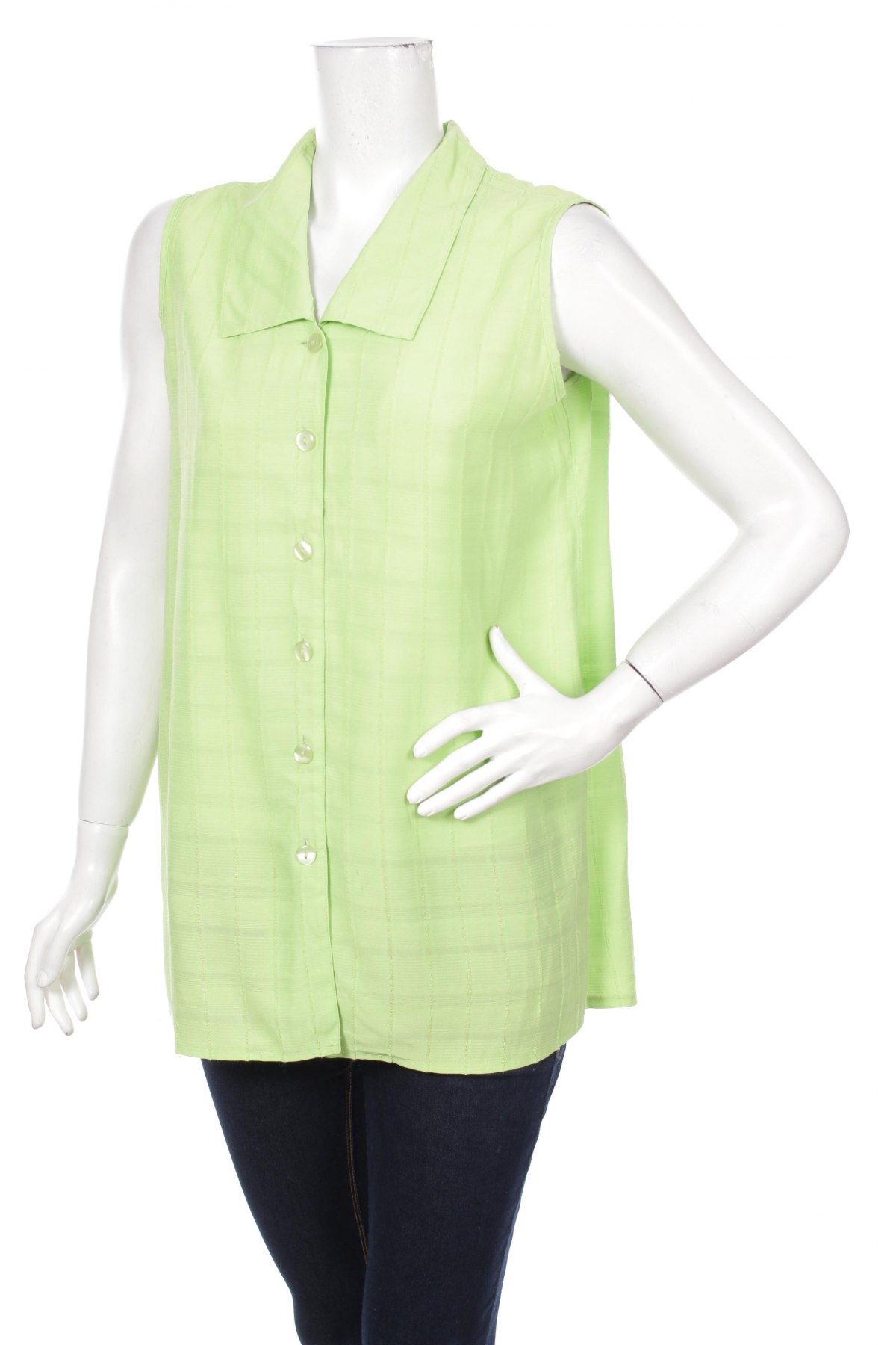 Γυναικείο πουκάμισο, Μέγεθος XL, Χρώμα Πράσινο, Τιμή 11,34 €