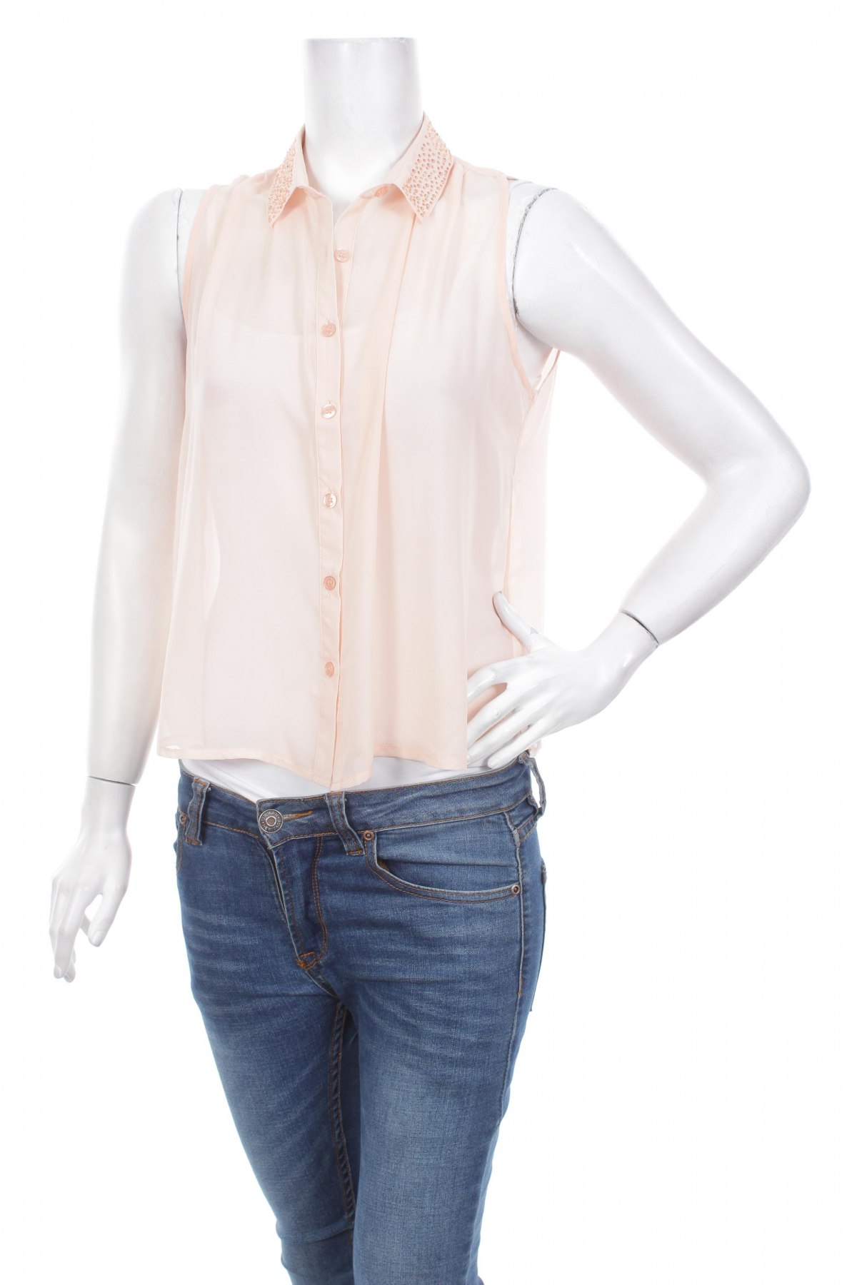 Γυναικείο πουκάμισο Bik Bok, Μέγεθος S, Χρώμα Ρόζ , Τιμή 9,28 €