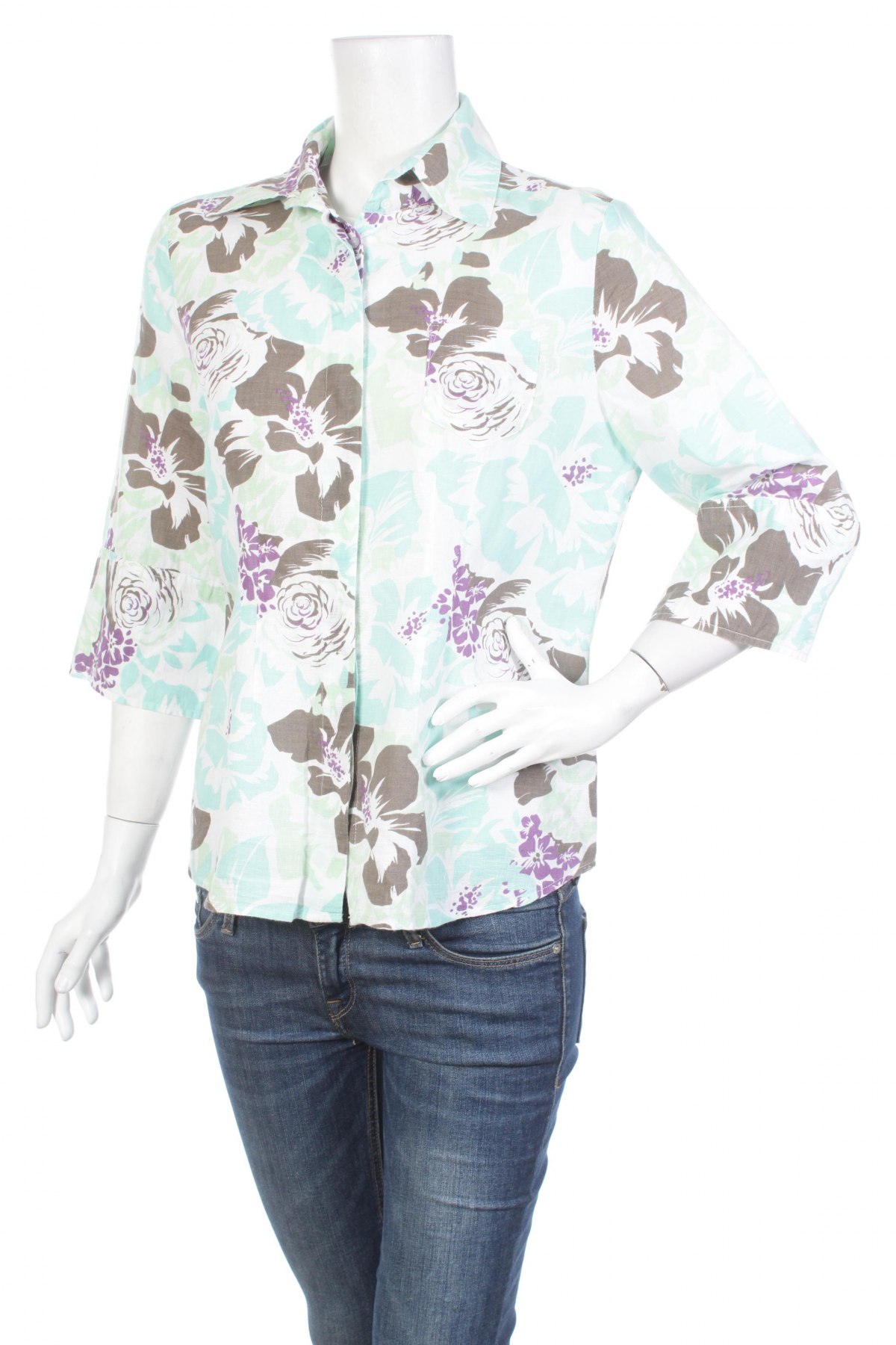 Γυναικείο πουκάμισο Charles Vogele, Μέγεθος L, Χρώμα Πολύχρωμο, Τιμή 14,95 €