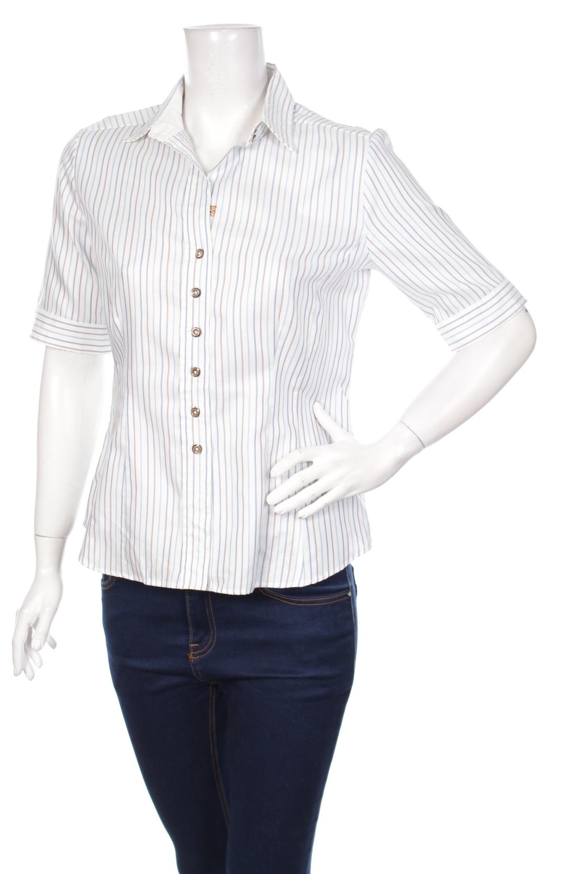 Γυναικείο πουκάμισο Eterna, Μέγεθος M, Χρώμα Πολύχρωμο, Τιμή 16,08 €
