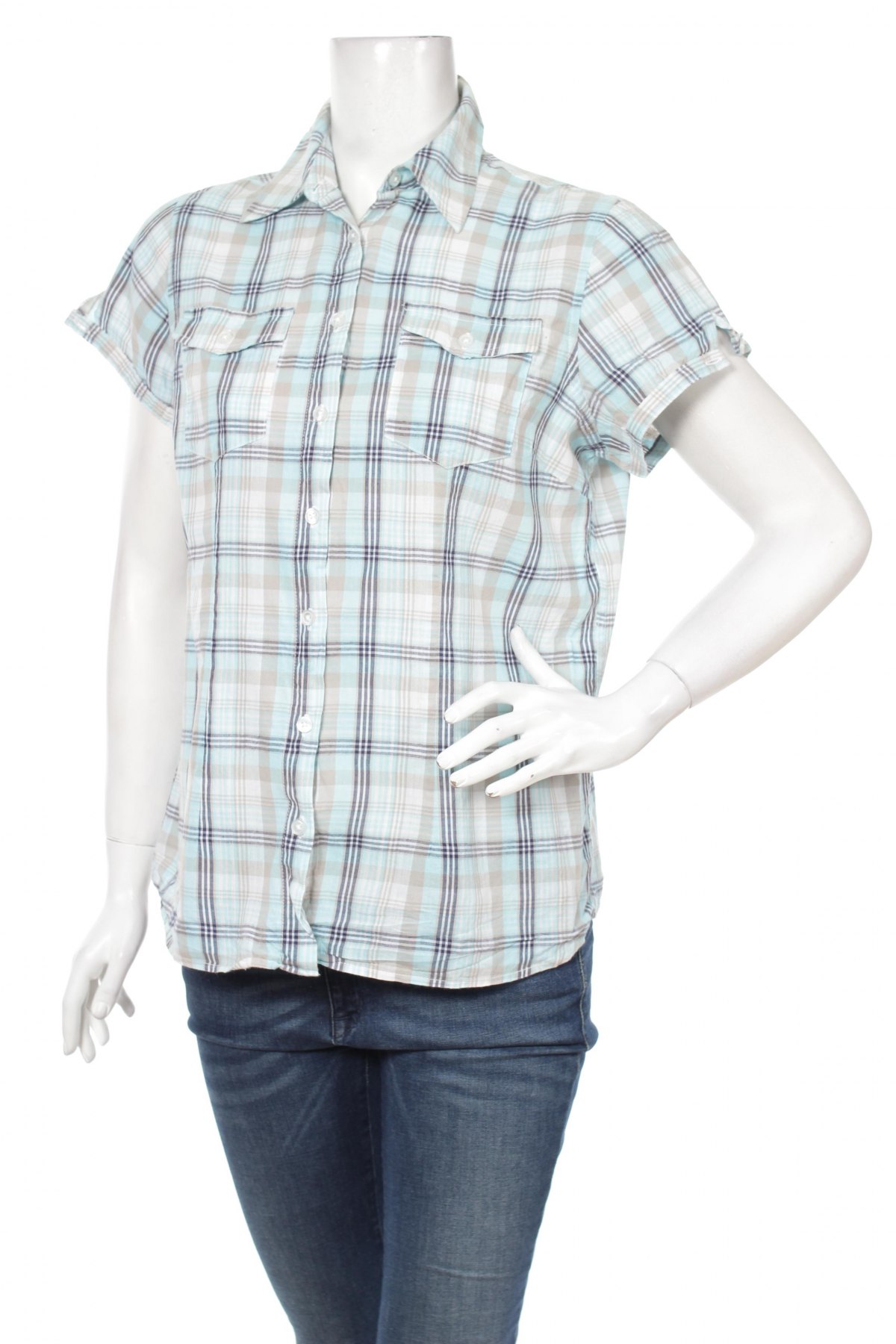 Γυναικείο πουκάμισο Janina, Μέγεθος L, Χρώμα Πολύχρωμο, Τιμή 11,13 €