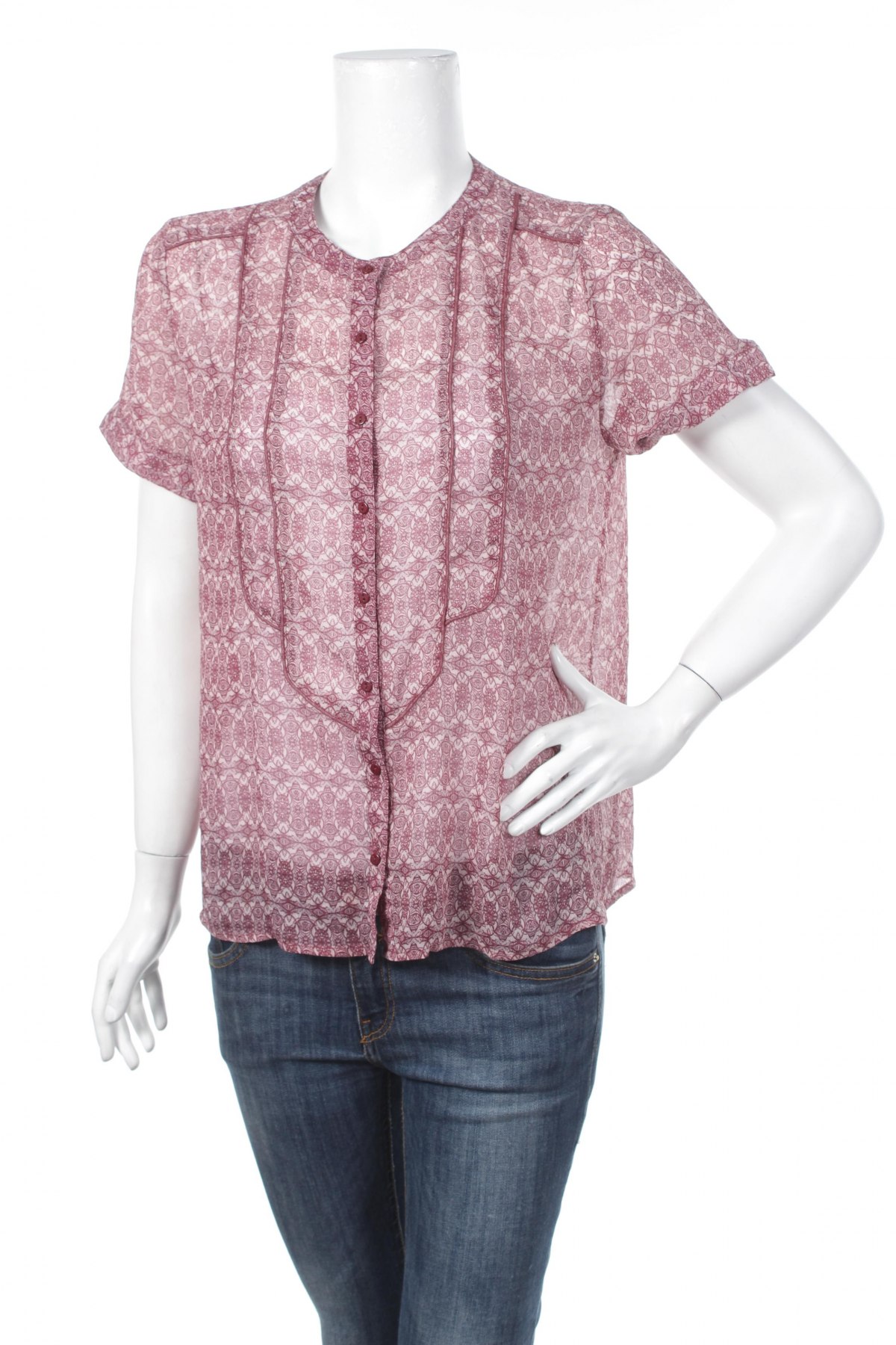 Γυναικείο πουκάμισο Julie Brandt, Μέγεθος M, Χρώμα Ρόζ , Τιμή 19,18 €