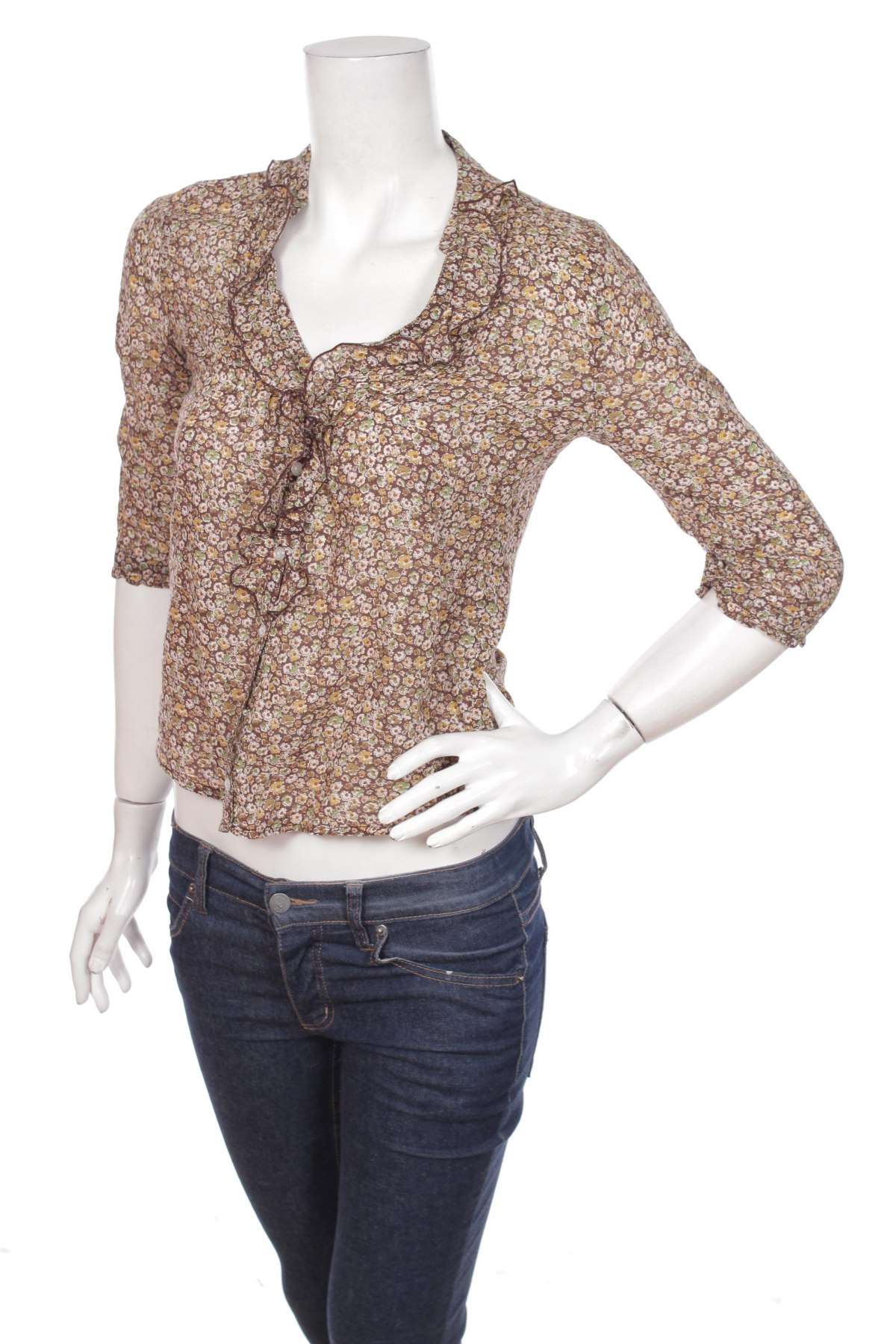 Γυναικείο πουκάμισο Maddison, Μέγεθος XS, Χρώμα Πολύχρωμο, Τιμή 14,23 €