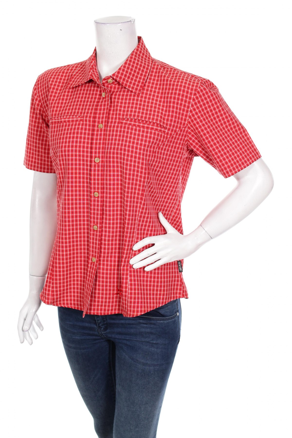 Γυναικείο πουκάμισο Mc Kinley, Μέγεθος M, Χρώμα Κόκκινο, Τιμή 16,08 €