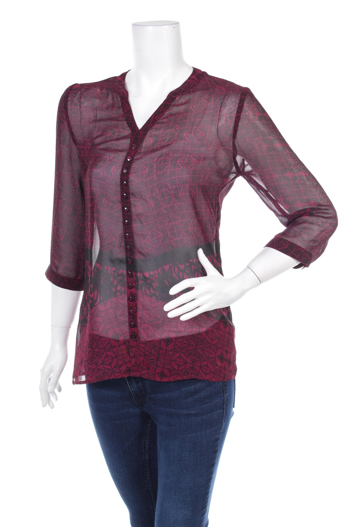 Γυναικείο πουκάμισο Reitmans, Μέγεθος XS, Χρώμα Βιολετί, Τιμή 14,95 €