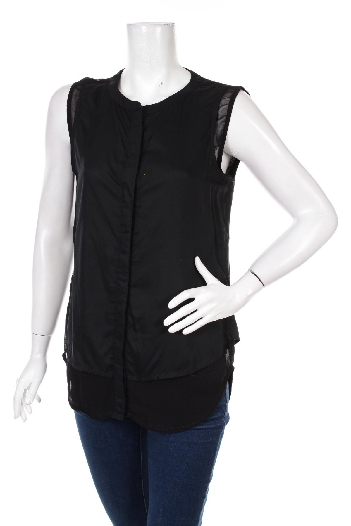 Γυναικείο πουκάμισο Street One, Μέγεθος M, Χρώμα Μαύρο, Τιμή 19,07 €