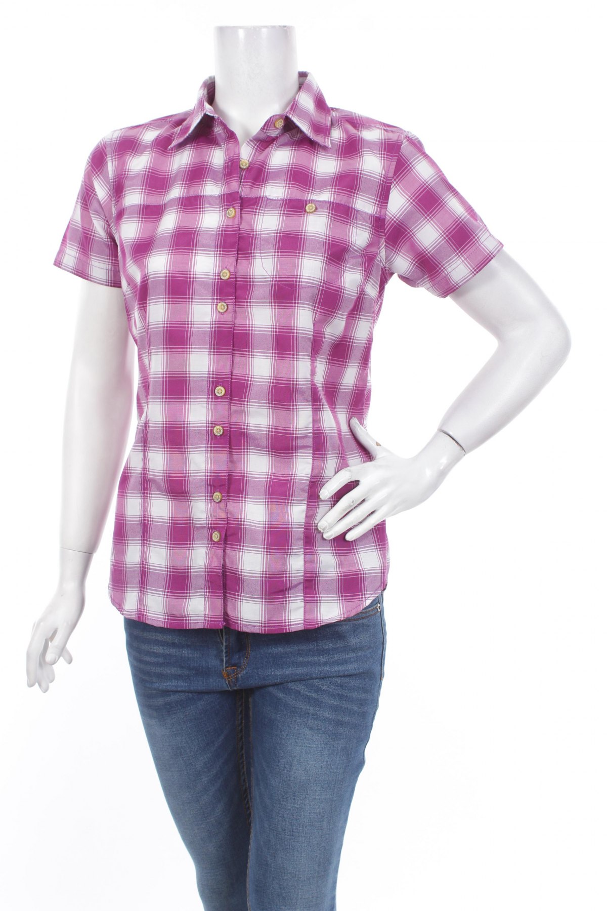 Γυναικείο πουκάμισο Un Licensed, Μέγεθος M, Χρώμα Βιολετί, Τιμή 11,75 €