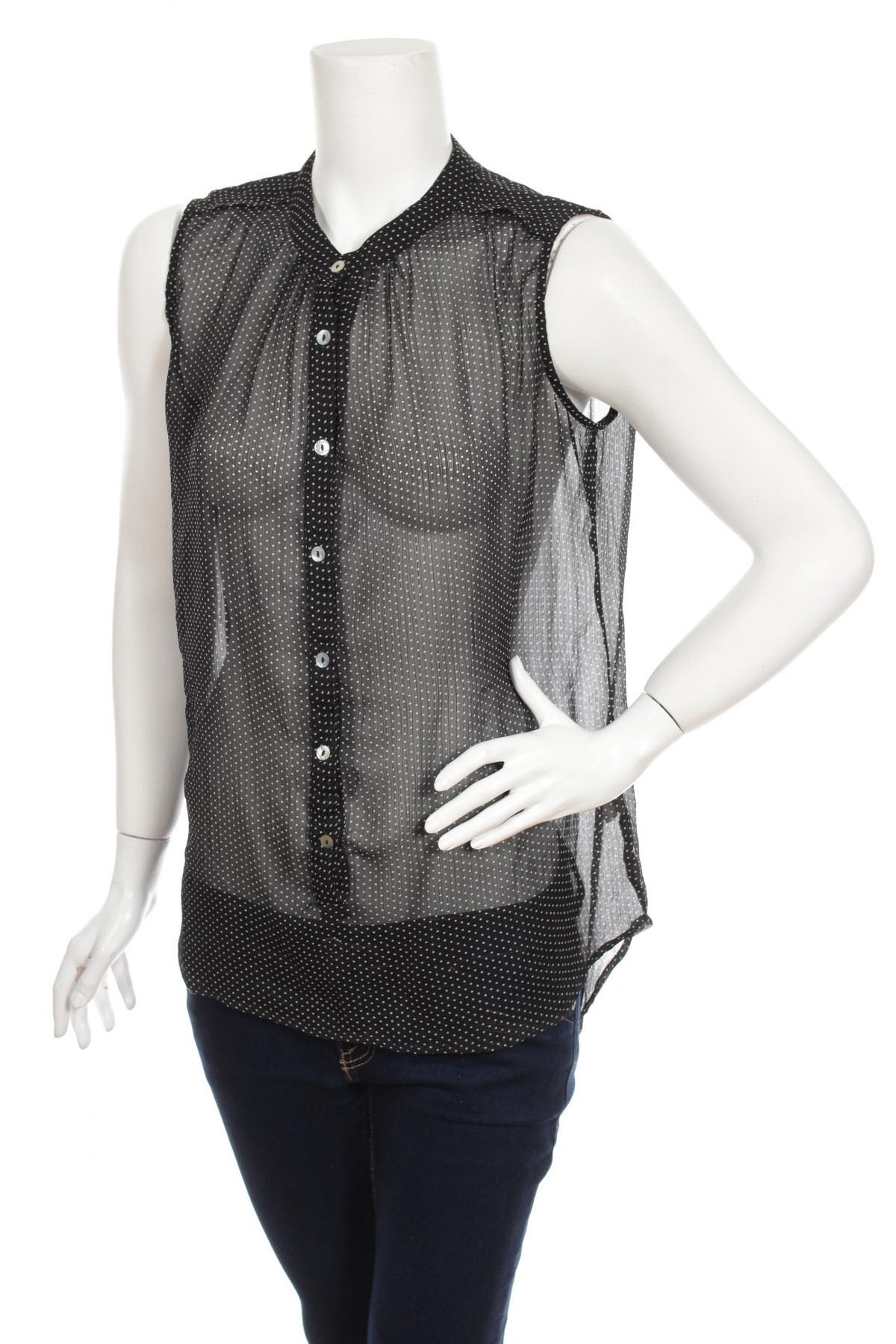 Γυναικείο αμάνικο μπλουζάκι Miss Milla, Μέγεθος M, Χρώμα Μαύρο, Τιμή 11,13 €