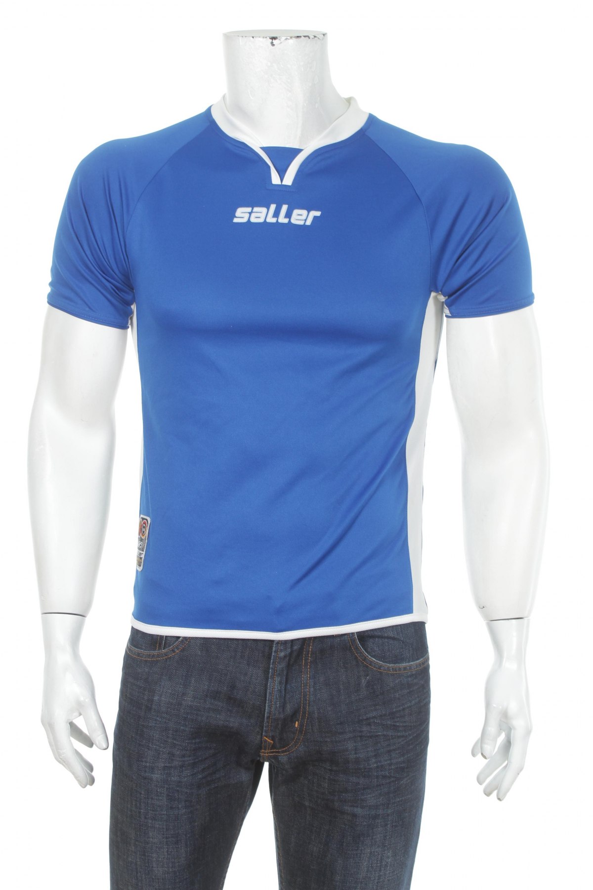 Tricou de bărbați Saller, Mărime XS, Culoare Albastru, Preț 72,29 Lei