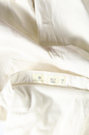 Къс панталон за бременни Belly Button, Размер S, Цвят Бял, 97% памук, 3% еластан, Цена 40,70 лв.
