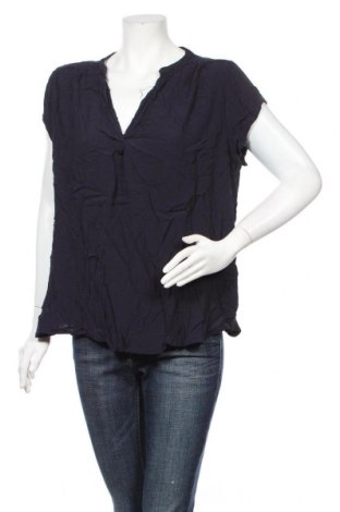 Блуза за бременни H&M Mama, Размер XL, Цвят Син, Вискоза, Цена 27,30 лв.