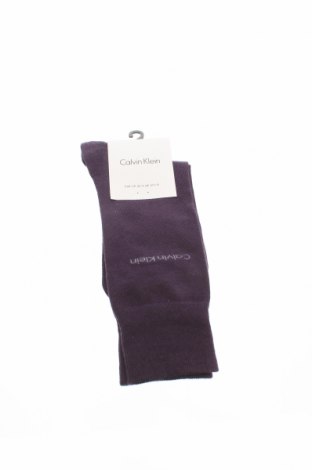 Ponožky  Calvin Klein, Veľkosť M, Farba Fialová, 73% bavlna, 25% polyester, 2% elastan, Cena  15,08 €