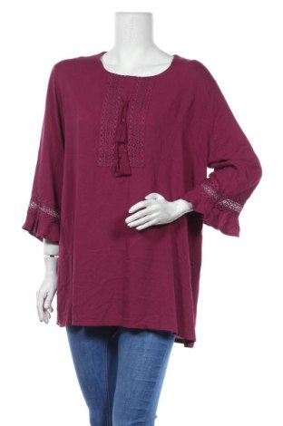 Damen Shirt, Größe 3XL, Farbe Lila, Viskose, Preis 9,04 €