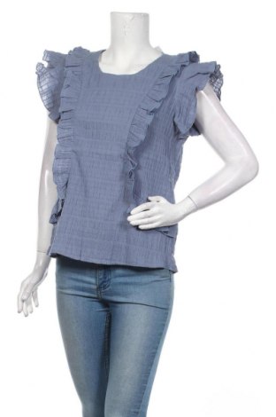 Дамска блуза Aaiko, Размер M, Цвят Син, 97% памук, 3% еластан, Цена 20,58 лв.