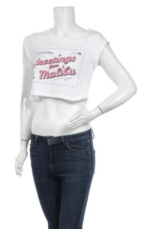 Γυναικεία μπλούζα Clockhouse, Μέγεθος M, Χρώμα Λευκό, 50% βαμβάκι, 50% πολυεστέρας, Τιμή 11,91 €