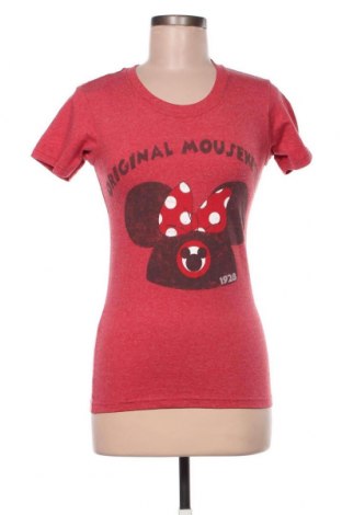 Дамска блуза Disney, Размер XS, Цвят Червен, 50% памук, 50% полиестер, Цена 27,30 лв.
