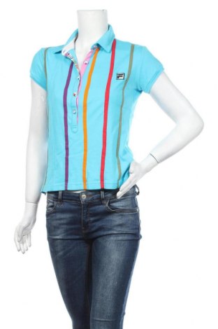 Bluză de femei FILA, Mărime M, Culoare Albastru, Bumbac, Preț 92,84 Lei