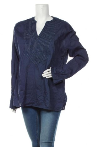 Damen Shirt Guess, Größe L, Farbe Blau, Baumwolle, Preis 26,44 €