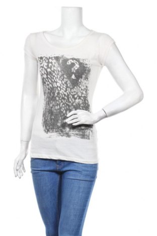 Damen Shirt Guess, Größe S, Farbe Ecru, 50% Baumwolle, 50% Polyester, Preis 25,05 €