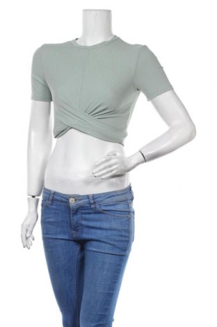 Damen Shirt H&M Divided, Größe S, Farbe Grün, 88% Polyester, 12% Elastan, Preis 18,09 €
