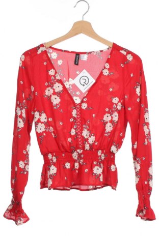 Damen Shirt H&M Divided, Größe XS, Farbe Rot, Polyester, Preis 18,09 €