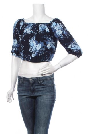 Дамска блуза Hollister, Размер M, Цвят Многоцветен, Вискоза, Цена 27,30 лв.