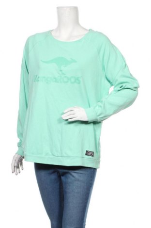 Bluză de femei Kangaroos, Mărime XL, Culoare Verde, Bumbac, Preț 136,84 Lei