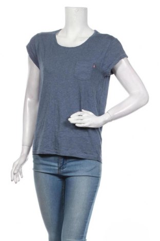 Bluză de femei Lexington, Mărime M, Culoare Albastru, 50% bumbac, 50% modal, Preț 112,74 Lei