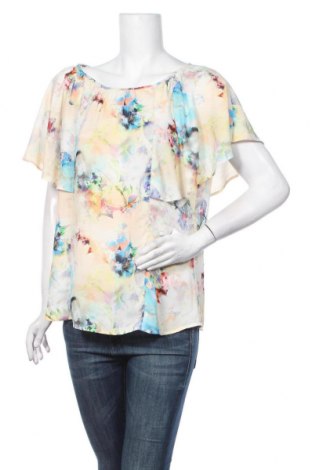 Дамска блуза Ms Mode, Размер L, Цвят Многоцветен, 100% полиестер, Цена 27,30 лв.