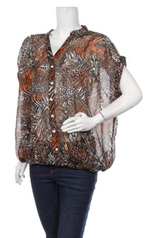 Дамска блуза Nkd, Размер XXL, Цвят Многоцветен, 100% полиестер, Цена 24,57 лв.