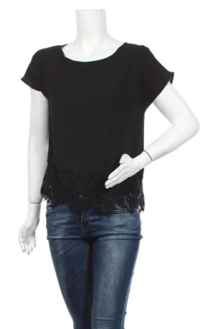 Bluză de femei Object, Mărime S, Culoare Negru, 97% poliester, 3% elastan, Preț 106,11 Lei