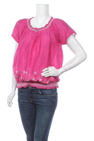 Дамска блуза Peppercorn, Размер M, Цвят Розов, 710% памук, 30% коприна, Цена 27,30 лв.