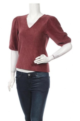 Bluză de femei Pieces, Mărime M, Culoare Roșu, 65% bumbac, 33% poliester, 2% elastan, Preț 96,71 Lei
