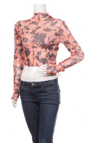 Дамска блуза Reebok, Размер M, Цвят Розов, 94% полиестер, 6% еластан, Цена 43,45 лв.