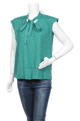 Γυναικεία μπλούζα Sandro, Μέγεθος L, Χρώμα Πράσινο, Βισκόζη, Τιμή 33,77 €