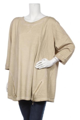 Damen Shirt Sheego, Größe 3XL, Farbe Braun, Baumwolle, Preis 30,54 €