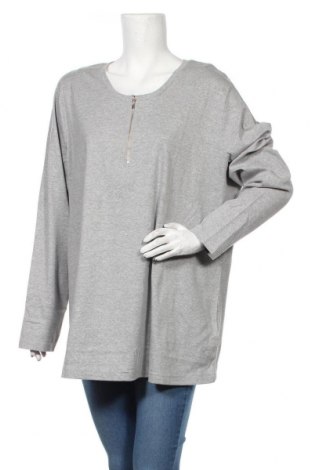 Damen Shirt Sheego, Größe 3XL, Farbe Grau, 88% Baumwolle, 12% Polyester, Preis 26,68 €