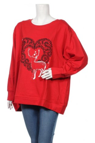 Damen Shirt Sheego, Größe XXL, Farbe Rot, 100% Baumwolle, Preis 26,68 €