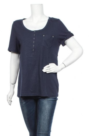 Damen Shirt Sheego, Größe M, Farbe Blau, Baumwolle, Preis 30,54 €
