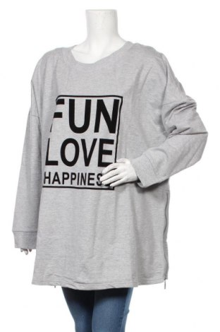 Damen Shirt Sheego, Größe 5XL, Farbe Grau, 90% Baumwolle, 10% Viskose, Preis 26,68 €