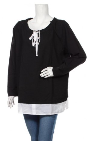 Damen Shirt Sheego, Größe XXL, Farbe Schwarz, 95% Baumwolle, 5% Elastan, Preis 26,68 €