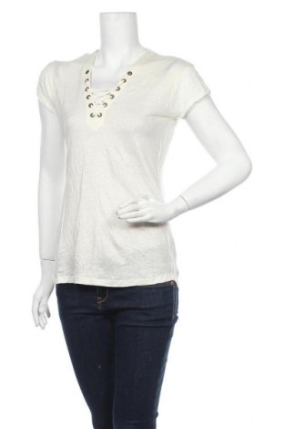 Damen Shirt Summum Woman, Größe L, Farbe Ecru, 100% Leinen, Preis 26,44 €