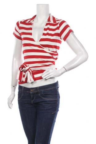 Bluză de femei Tommy Hilfiger, Mărime L, Culoare Roșu, 95% viscoză, 5% elastan, Preț 134,87 Lei