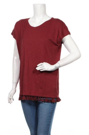 Дамска блуза Yfl Reserved, Размер XL, Цвят Червен, Памук, Цена 25,94 лв.