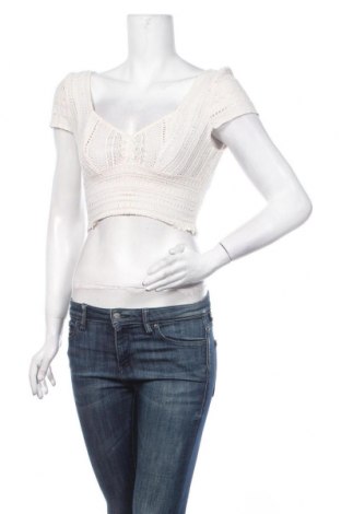 Γυναικεία μπλούζα Zara, Μέγεθος S, Χρώμα  Μπέζ, Βαμβάκι, Τιμή 16,24 €