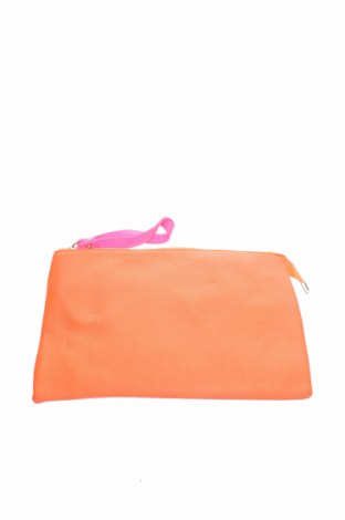 Дамска чанта, Цвят Оранжев, Текстил, еко кожа, Цена 7,28 лв.